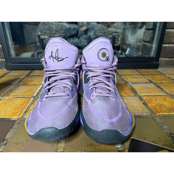 Youth 6.5y Nike Kyrie Infinity 8 Amethyst Wave Purple Gold Sneakers DD0334-500 - Picture 3 of 11